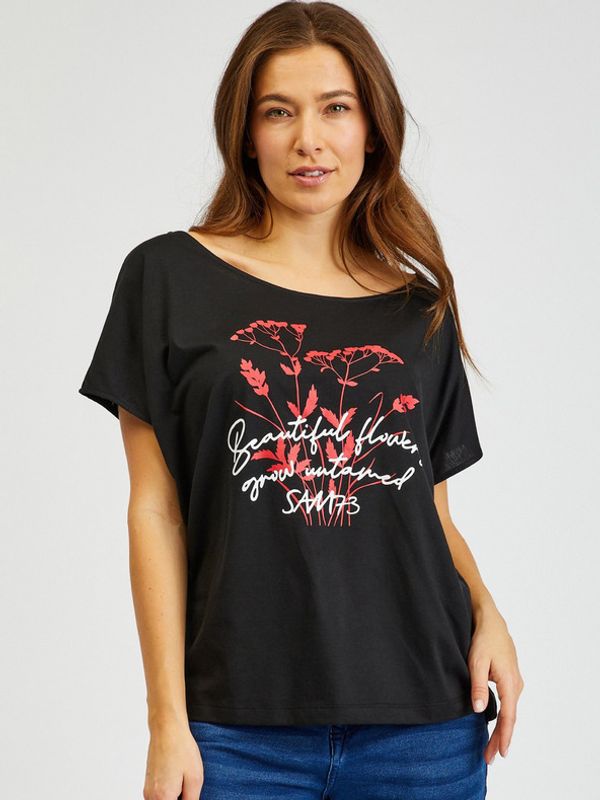 Sam 73 Sam 73 Circinus Majica crna