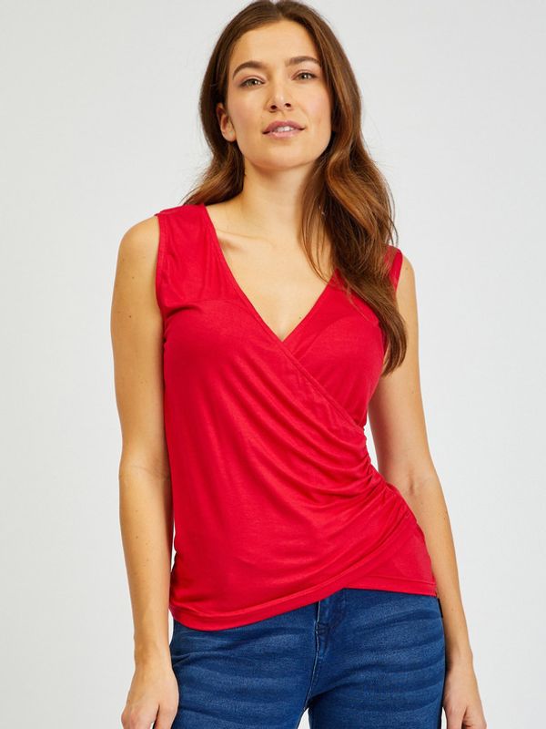 Sam 73 Sam 73 Lupus Majica bez rukava crvena