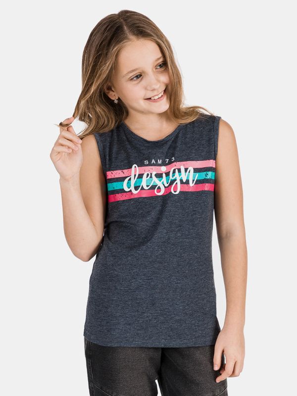 Sam 73 Sam 73 Majica bez rukava dječja plava