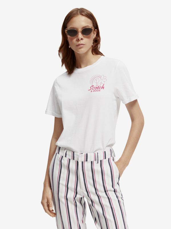 Scotch & Soda Scotch & Soda Majica bijela