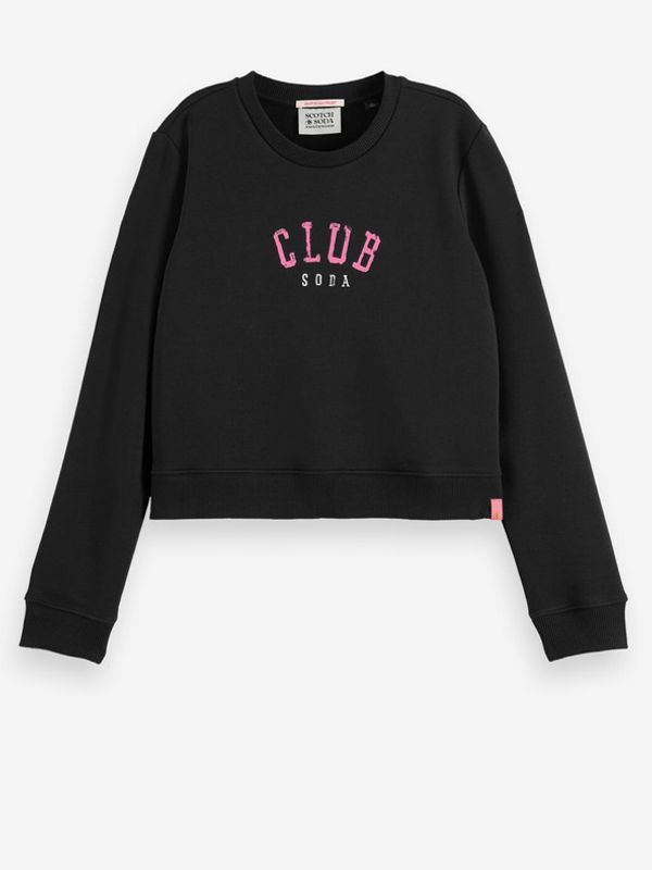 Scotch & Soda Scotch & Soda Majica dugih rukava crna