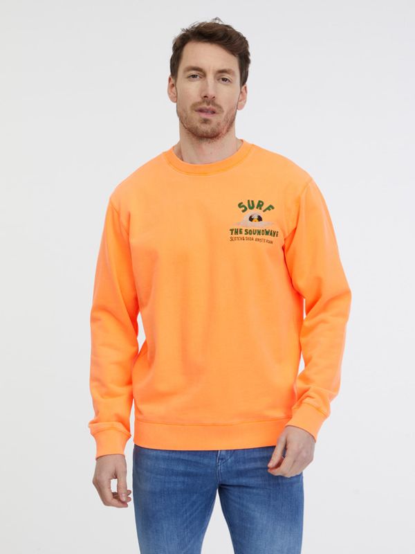 Scotch & Soda Scotch & Soda Majica dugih rukava narančasta