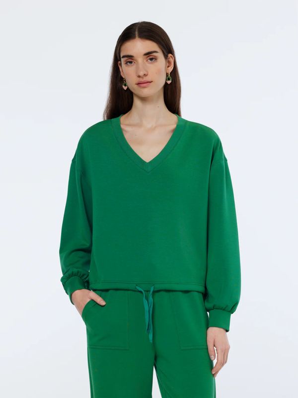 Scotch & Soda Scotch & Soda Majica dugih rukava zelena