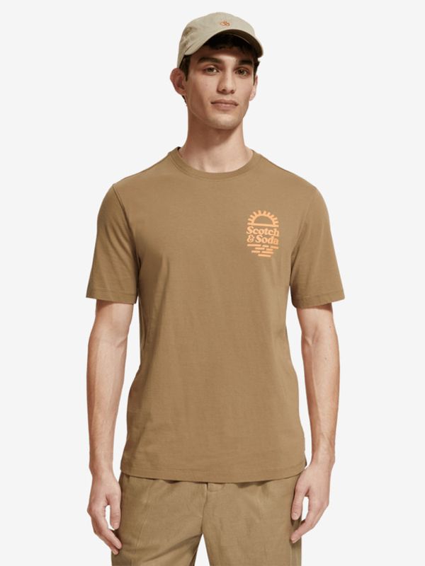 Scotch & Soda Scotch & Soda Majica smeđa