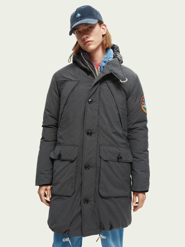 Scotch & Soda Scotch & Soda Parka siva