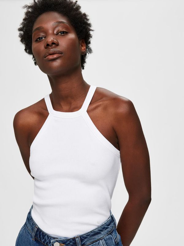 Selected Femme Selected Femme Analipa Majica bez rukava bijela