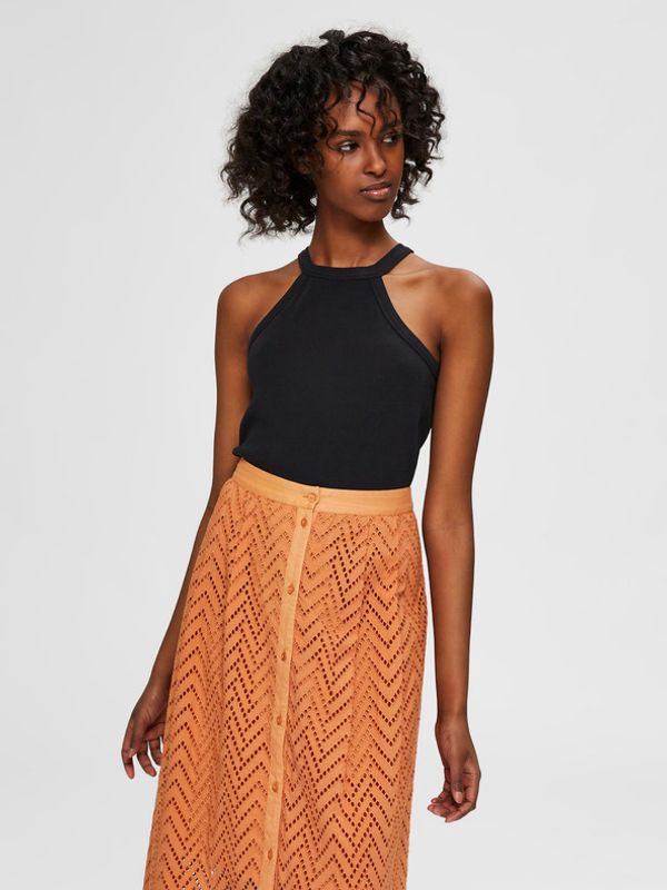 Selected Femme Selected Femme Analipa Majica bez rukava crna