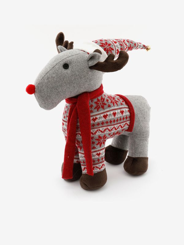 SIFCON SIFCON Vánoční sob Stoper za vrata crvena