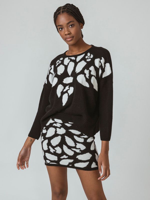 SKFK SKFK Kamile Džemper crna