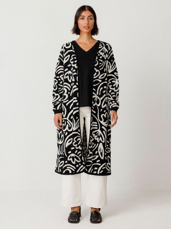 SKFK SKFK Suéter Kasandra Kardigan crna