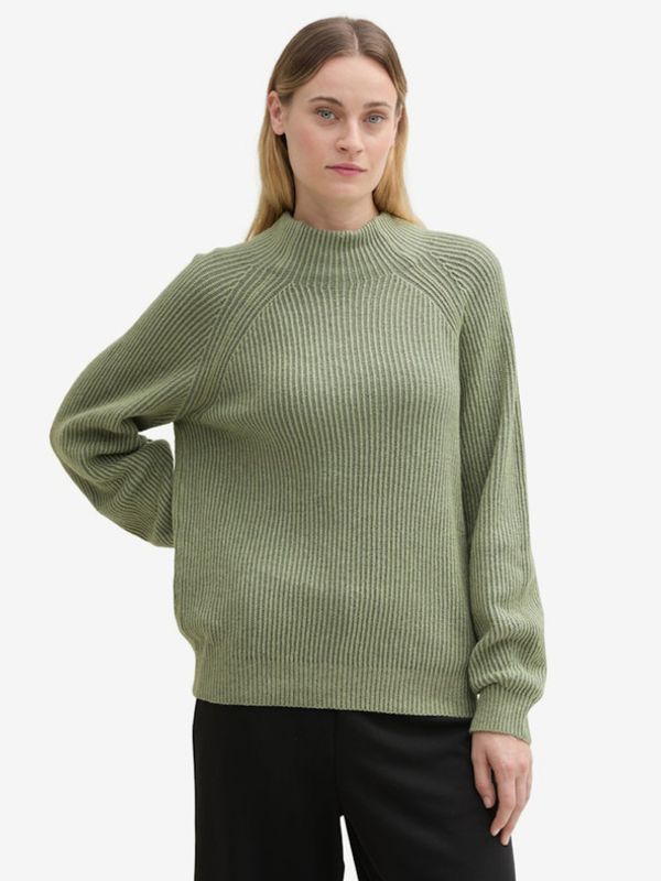 Tom Tailor Denim Tom Tailor Denim Džemper zelena