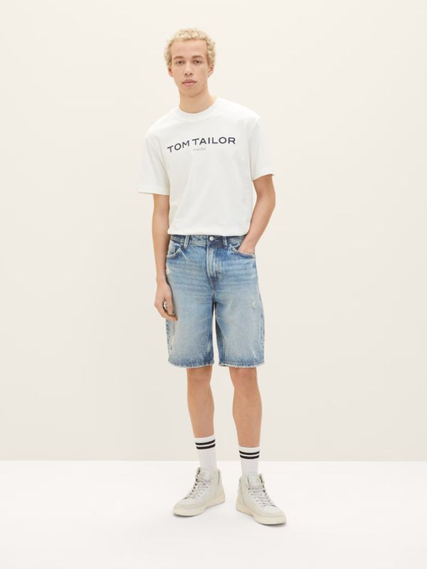 Tom Tailor Denim Tom Tailor Denim Kratke hlače plava