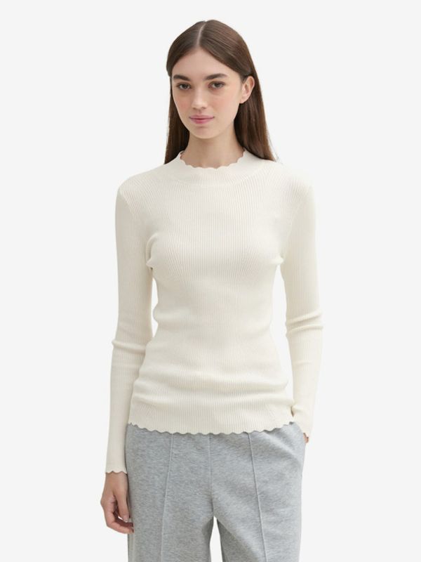 Tom Tailor Denim Tom Tailor Denim Majica bijela