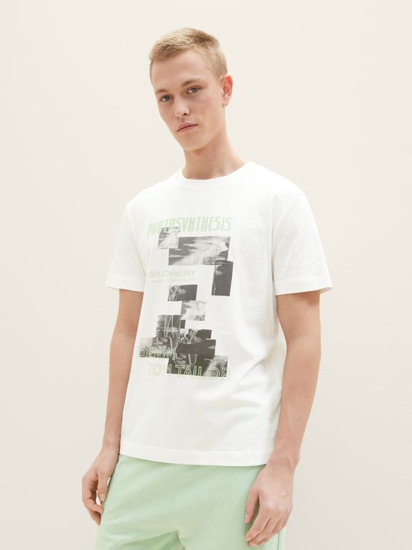 Tom Tailor Denim Tom Tailor Denim Majica bijela