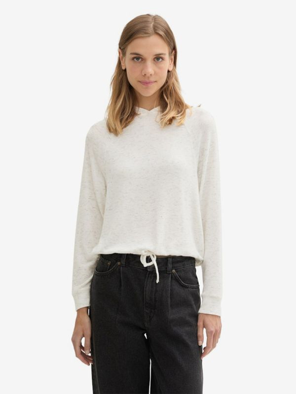 Tom Tailor Denim Tom Tailor Denim Majica dugih rukava bijela