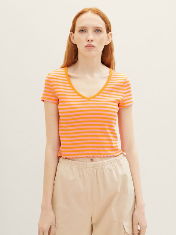 Tom Tailor Denim Tom Tailor Denim Majica narančasta