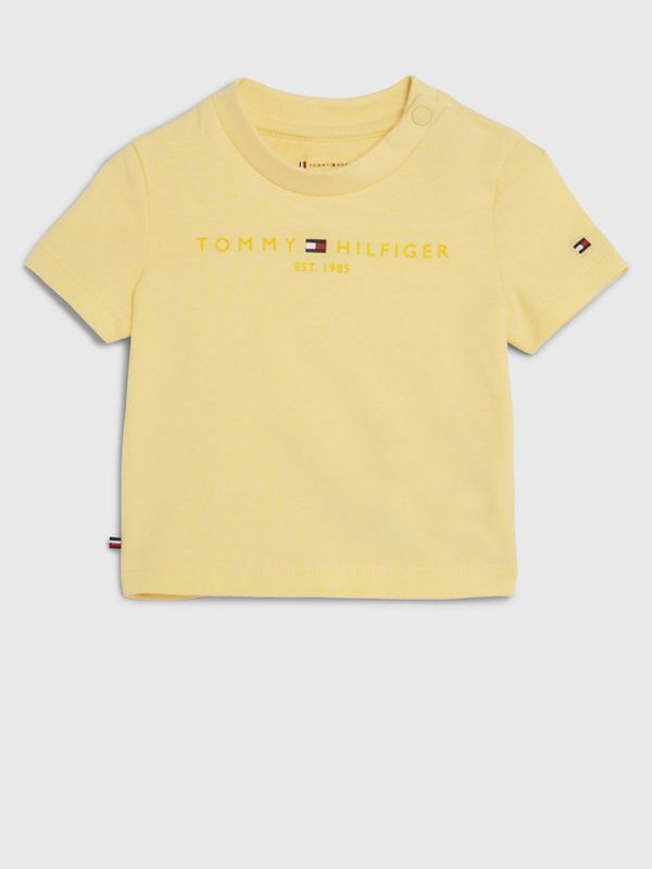 Tommy Hilfiger Tommy Hilfiger Baby Essential Majica dječja žuta