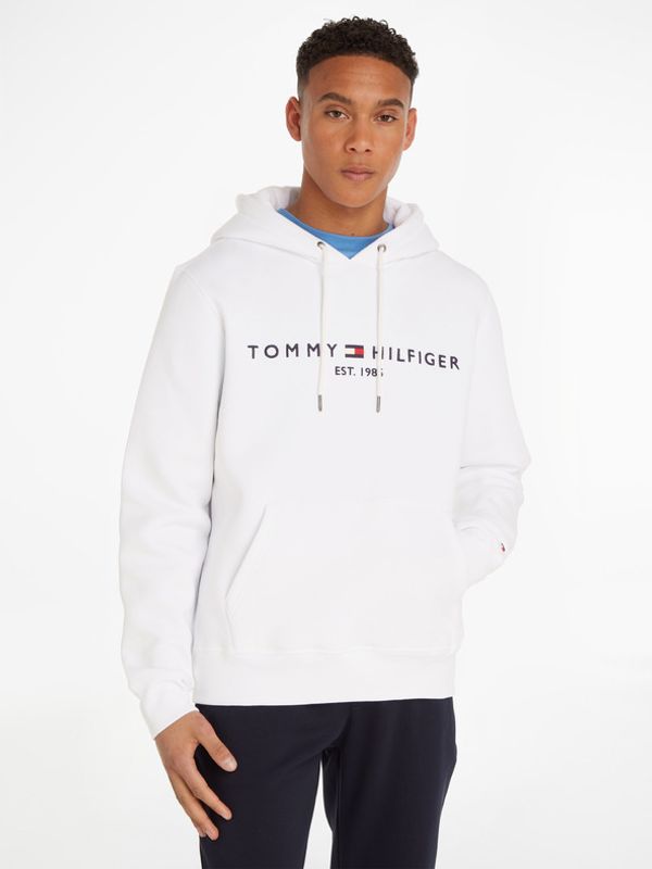 Tommy Hilfiger Tommy Hilfiger Majica dugih rukava bijela