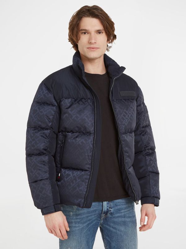 Tommy Hilfiger Tommy Hilfiger New York Monogram Puffer Jakna plava