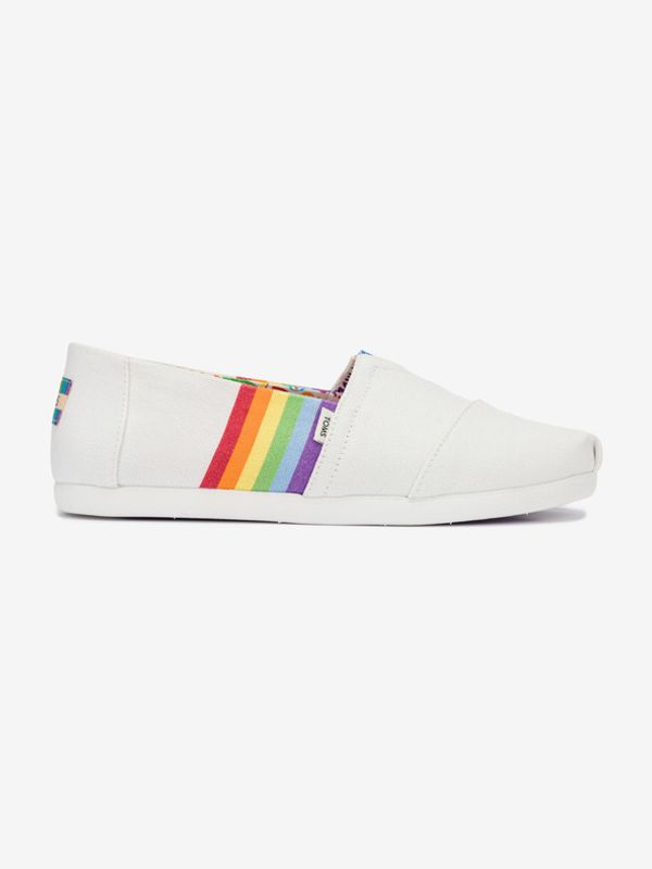 TOMS TOMS Unity Canvas Slip On bijela