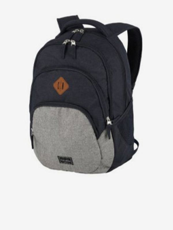 Travelite Travelite Basics Melange Navy/grey Ruksak plava