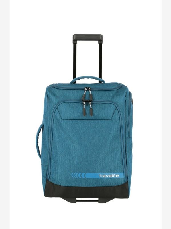 Travelite Travelite Kick Off Wheeled Duffle S - petrolejová Torba plava