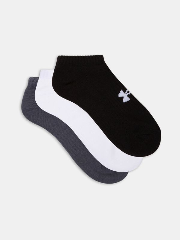 Under Armour Under Armour Core No Show 3-pack Čarape crna