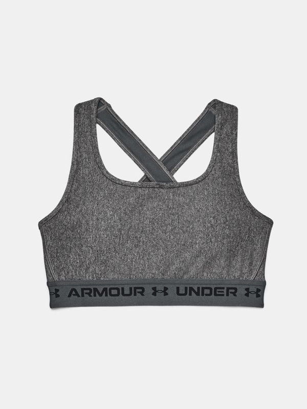 Under Armour Under Armour Crossback Mid Heather Sportski Grudnjak siva