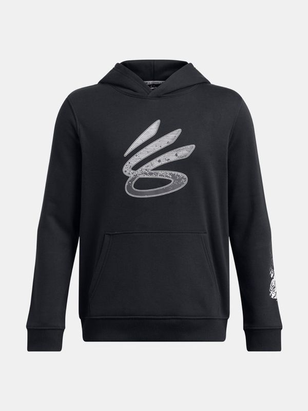 Under Armour Under Armour Curry Boys Splash Hoodie Trenirka (gornji dio) dječja crna