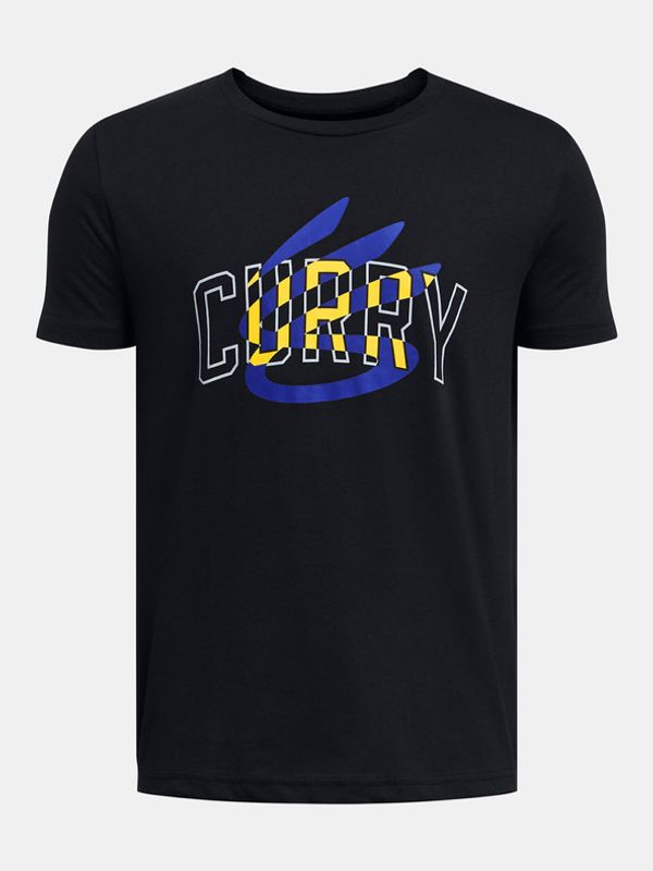 Under Armour Under Armour Curry Logo Majica dječja crna