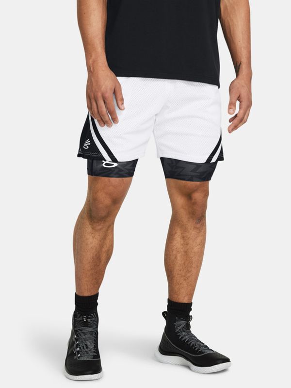 Under Armour Under Armour Curry Mesh Short 4 Kratke hlače bijela