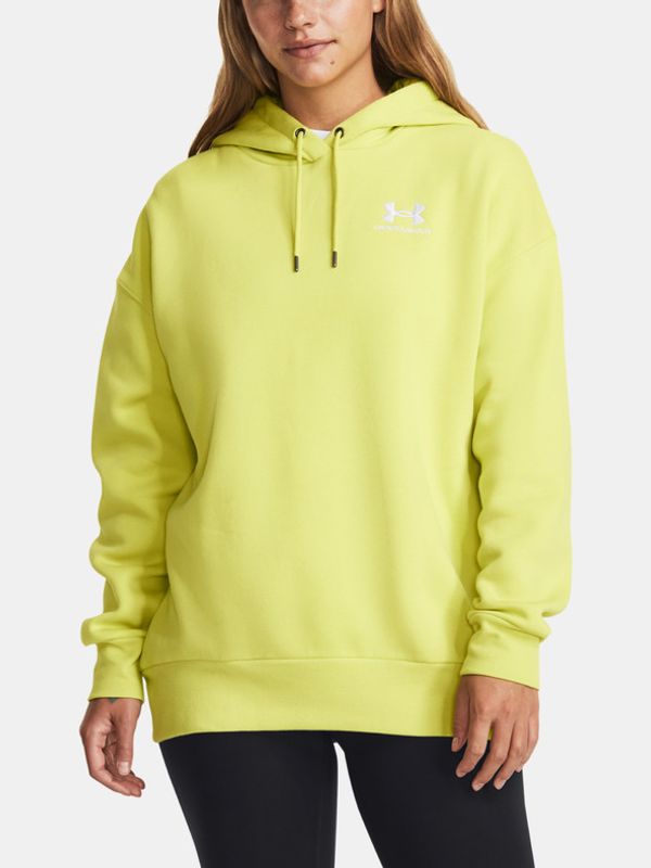 Under Armour Under Armour Essential Flc OS Hoodie Majica dugih rukava žuta