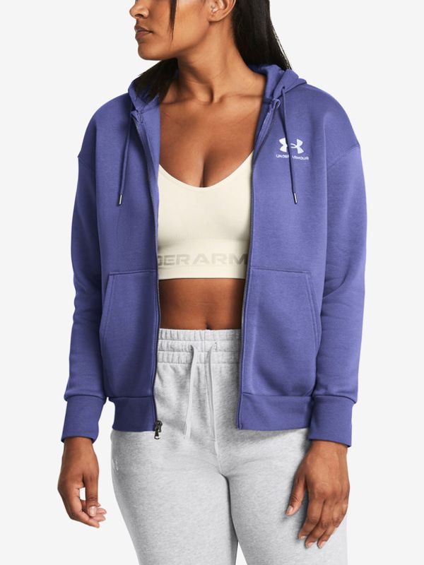 Under Armour Under Armour Essential Fleece FZ Majica dugih rukava ljubičasta