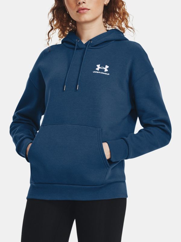 Under Armour Under Armour Essential Fleece Hoodie Majica dugih rukava plava