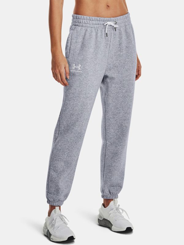 Under Armour Under Armour Essential Fleece Joggers-GRY Donji dio trenirke siva