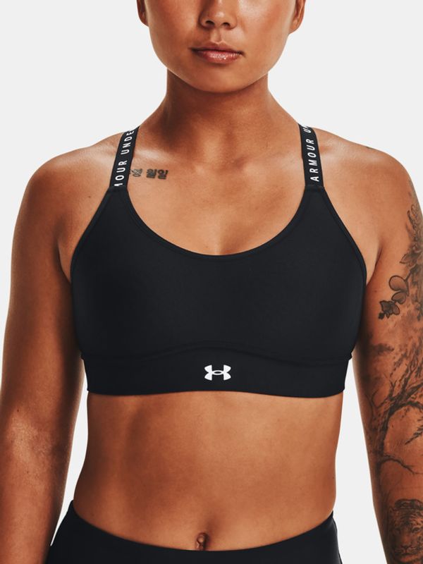 Under Armour Under Armour Infinity Covered Mid Sportski Grudnjak crna