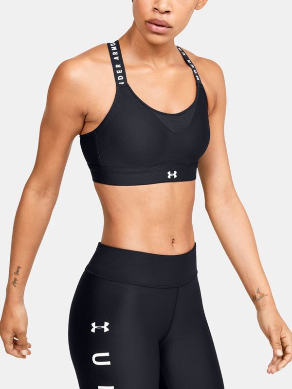Under Armour Under Armour Infinity High Sportski Grudnjak crna