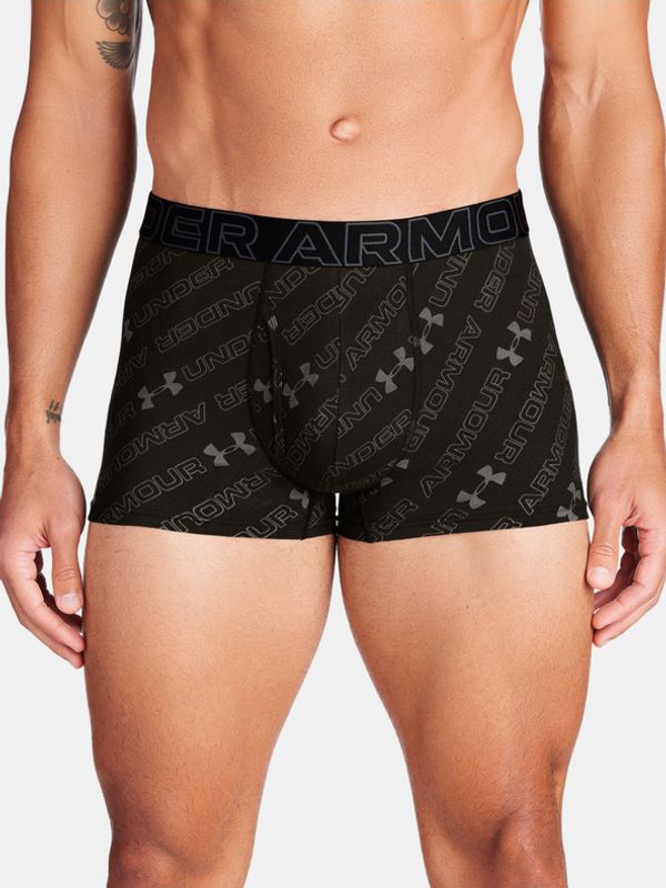 Under Armour Under Armour M UA Perf Cotton Nov 3in 3-pack Bokserice crna