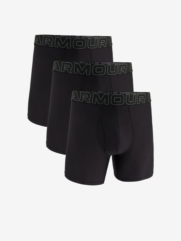 Under Armour Under Armour M UA Perf Tech Mesh 6in 3-pack Bokserice crna