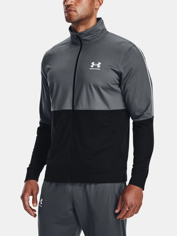 Under Armour Under Armour Pique Track Jakna siva