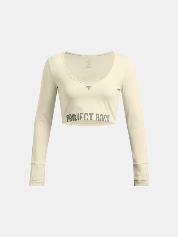 Under Armour Under Armour Pjt Rck LG LS Workout Top Majica smeđa