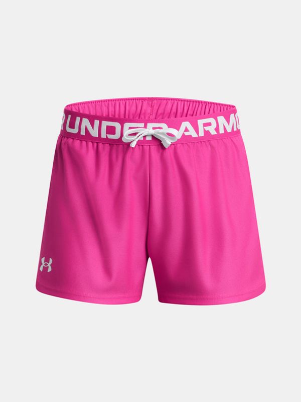 Under Armour Under Armour Play Up Solid Dječje kratke hlačice ružičasta
