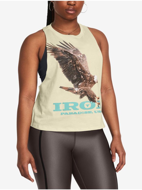 Under Armour Under Armour Project Rock Balance Majica bez rukava smeđa