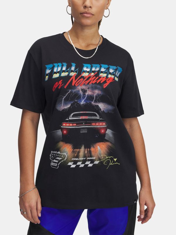 Under Armour Under Armour Project Rock Campus T Majica crna