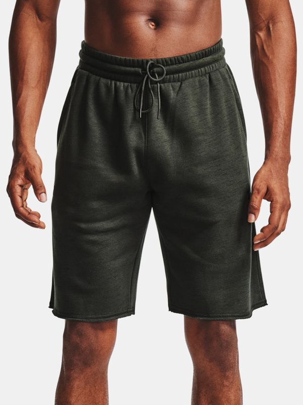 Under Armour Under Armour Project Rock CC Fleece Kratke hlače zelena