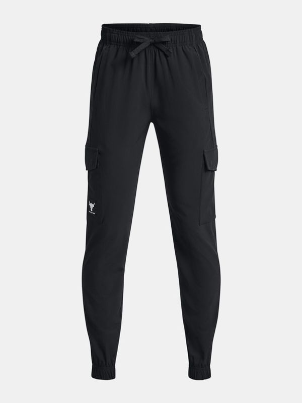 Under Armour Under Armour Project Rock Pennant Wvn Cargo Hlače dječje crna