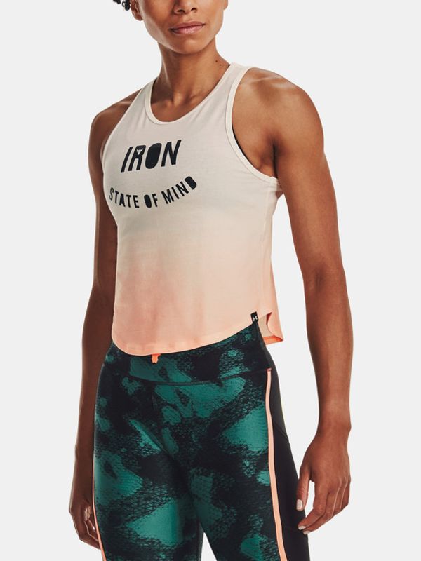 Under Armour Under Armour Project Rock State of Mind Majica bez rukava bijela