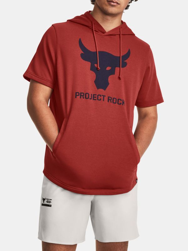 Under Armour Under Armour Project Rock Terry SS HD Majica dugih rukava crvena