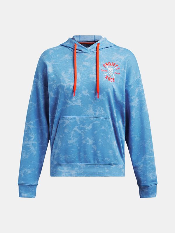 Under Armour Under Armour Project Rock Terry Underground Hoodie Majica dugih rukava plava