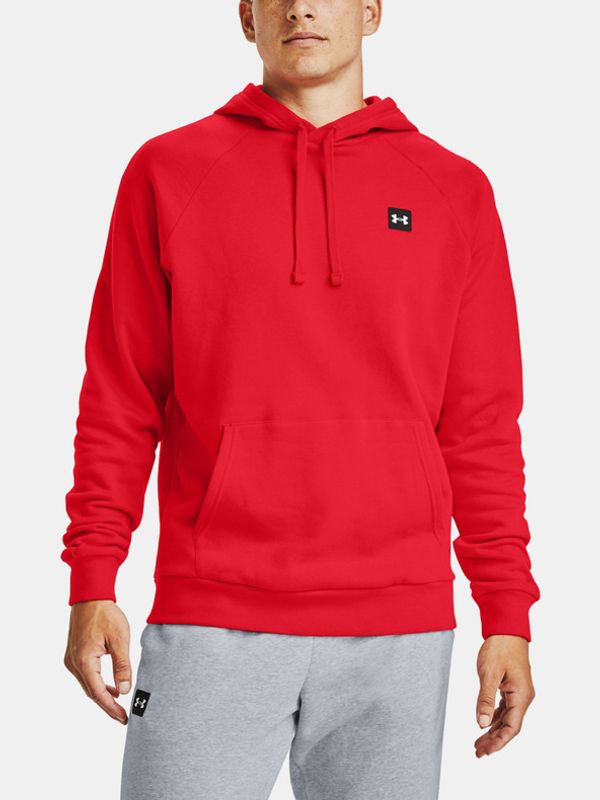 Under Armour Under Armour Rival Fleece Hoodie Majica dugih rukava crvena